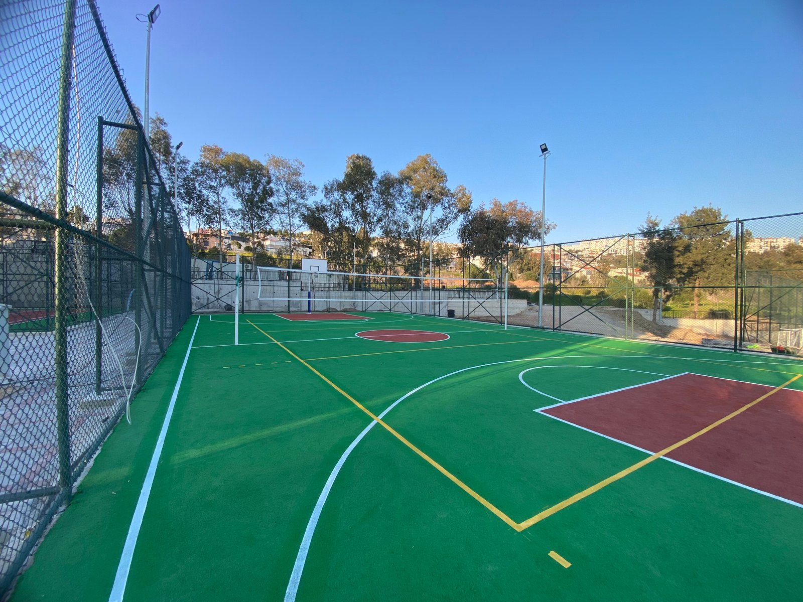 Basketbol Sahası Zemin Kaplama